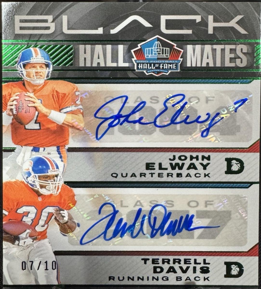 John Elway / Terrell Davis [Emerald] #14