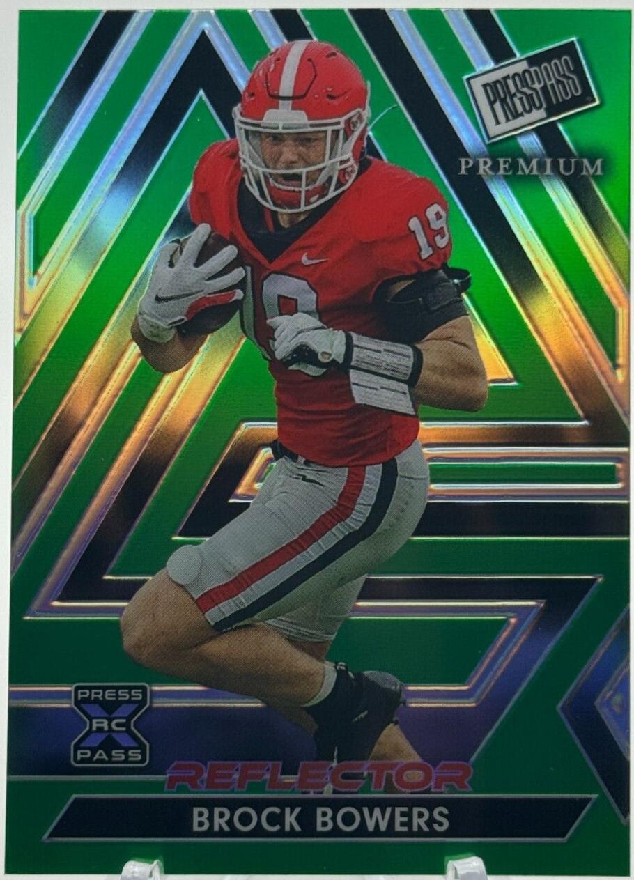 Brock Bowers [Green Reflector] #105