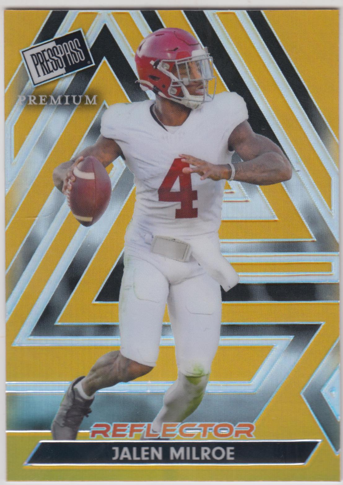 Jalen Milroe [Gold Reflector] #42