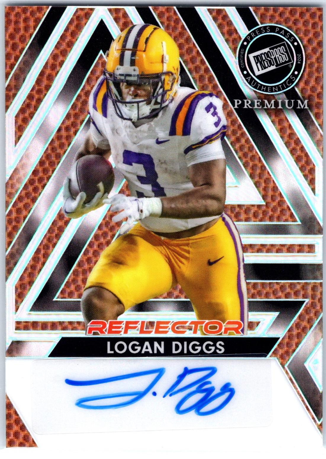 Logan Diggs [Football Reflector] #BA-LD1