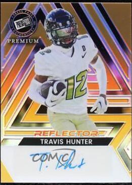 Travis Hunter [Gold Reflector] #BA-TH2
