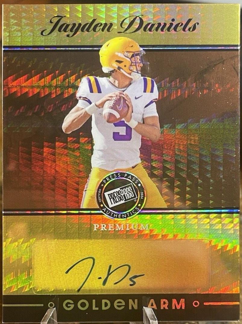 Jayden Daniels [Super Prismatic Gold] #G-JD4