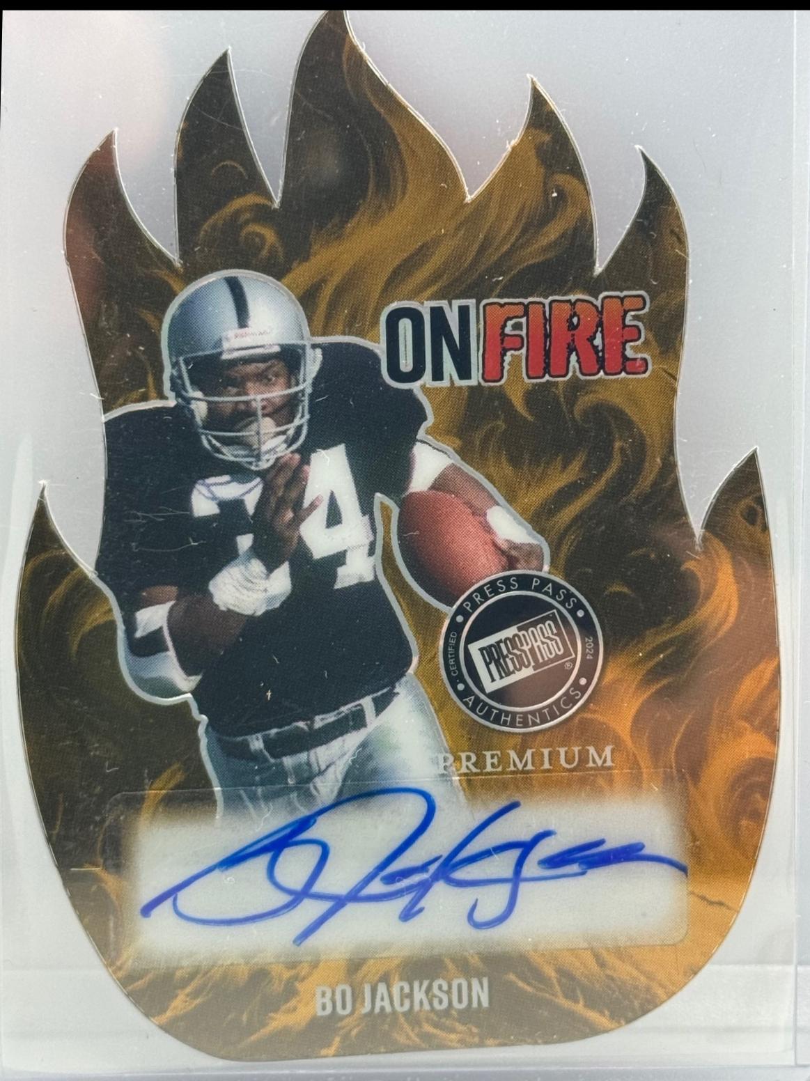 Bo Jackson [Super Prismatic Gold] #OF-CW1