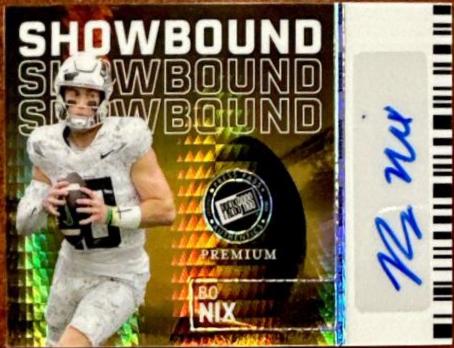 Bo Nix [Gold] #S-BN1