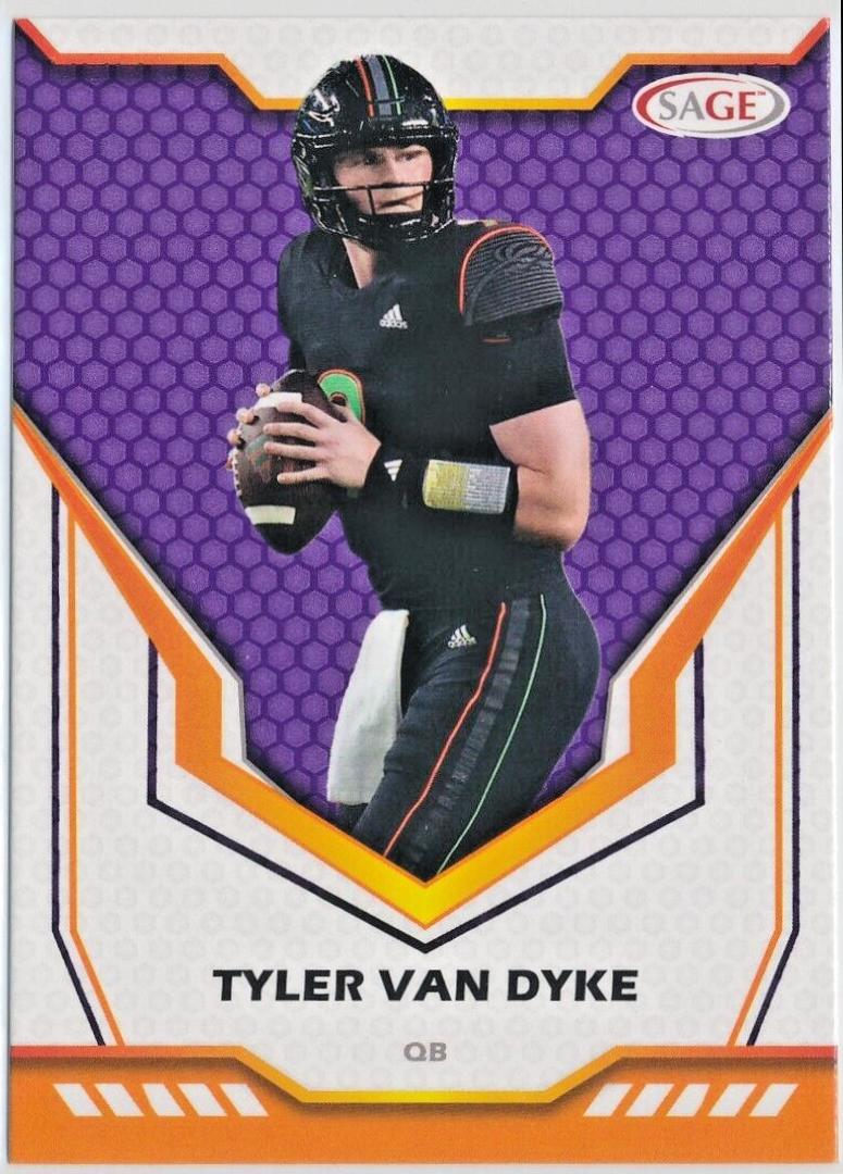 Tyler Van Dyke [Purple] #80