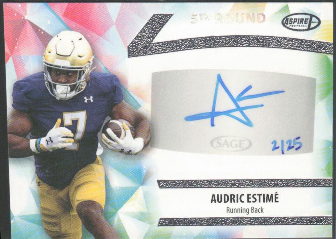Audric Estime [Silver Foil] #ASP-AE
