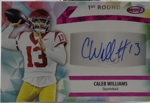 Caleb Williams [Pink Foil] #ASP-CW