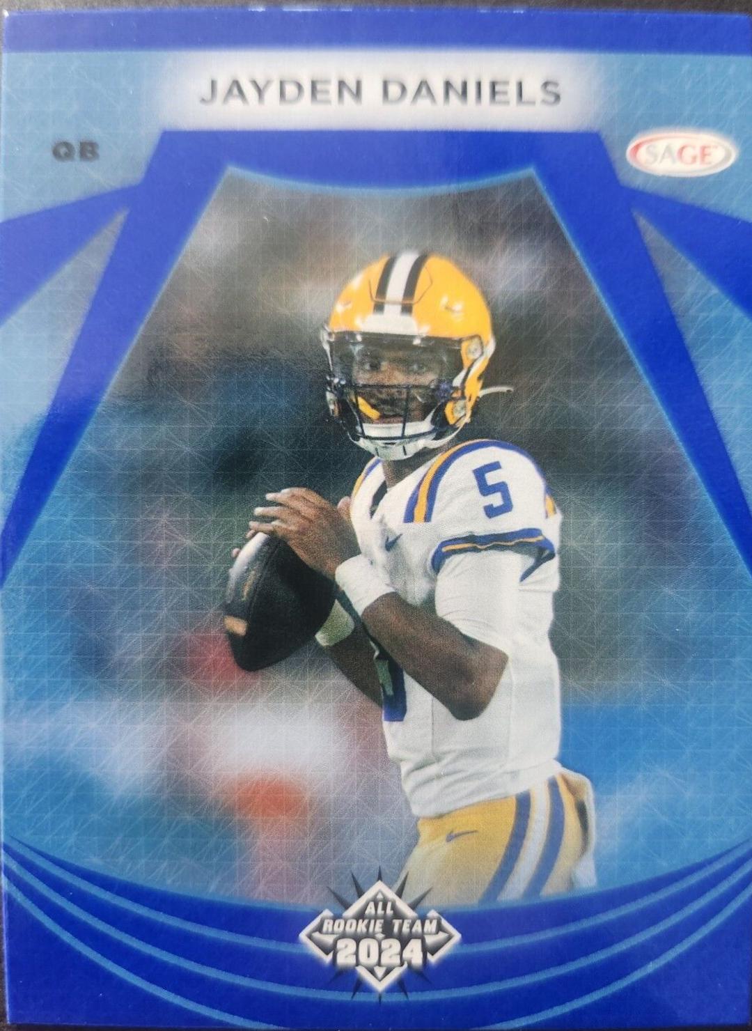 Jayden Daniels [Blue] #122