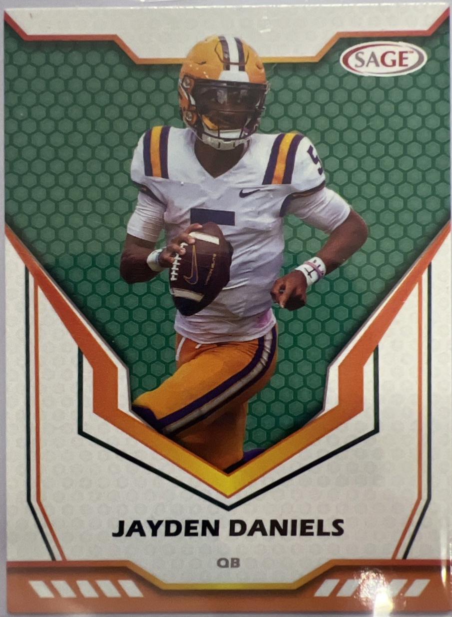 Jayden Daniels [Green] #16