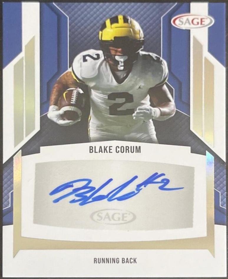 Blake Corum [Blue] #A-BC
