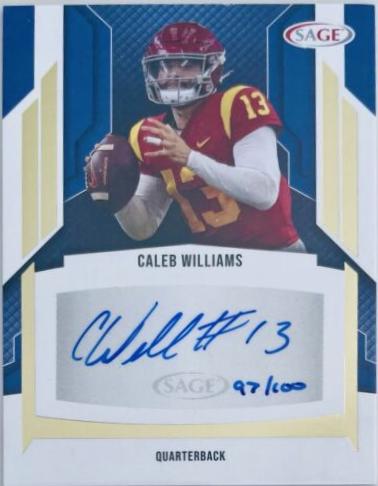 Caleb Williams [Gold] #A-CW