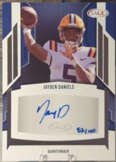 Jayden Daniels [Gold] #A-JD