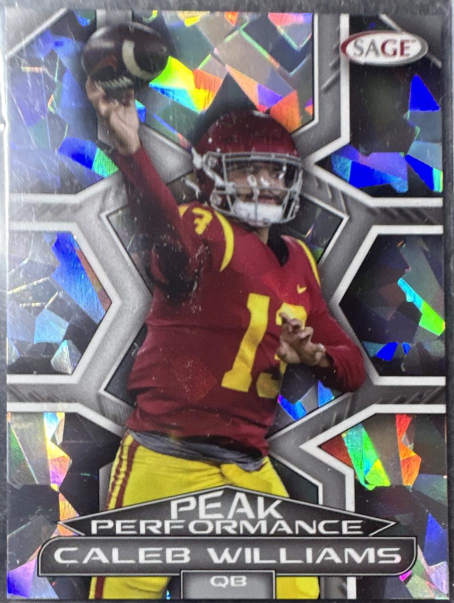 Caleb Williams [Cracked Ice] #PK-CW