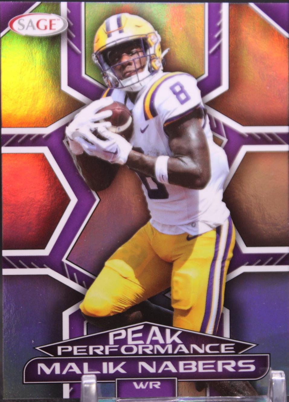 Malik Nabers [Purple] #PK-MN