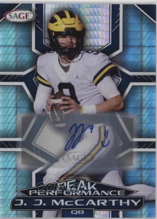 J. J. McCarthy [Blue] #PKA-JJM