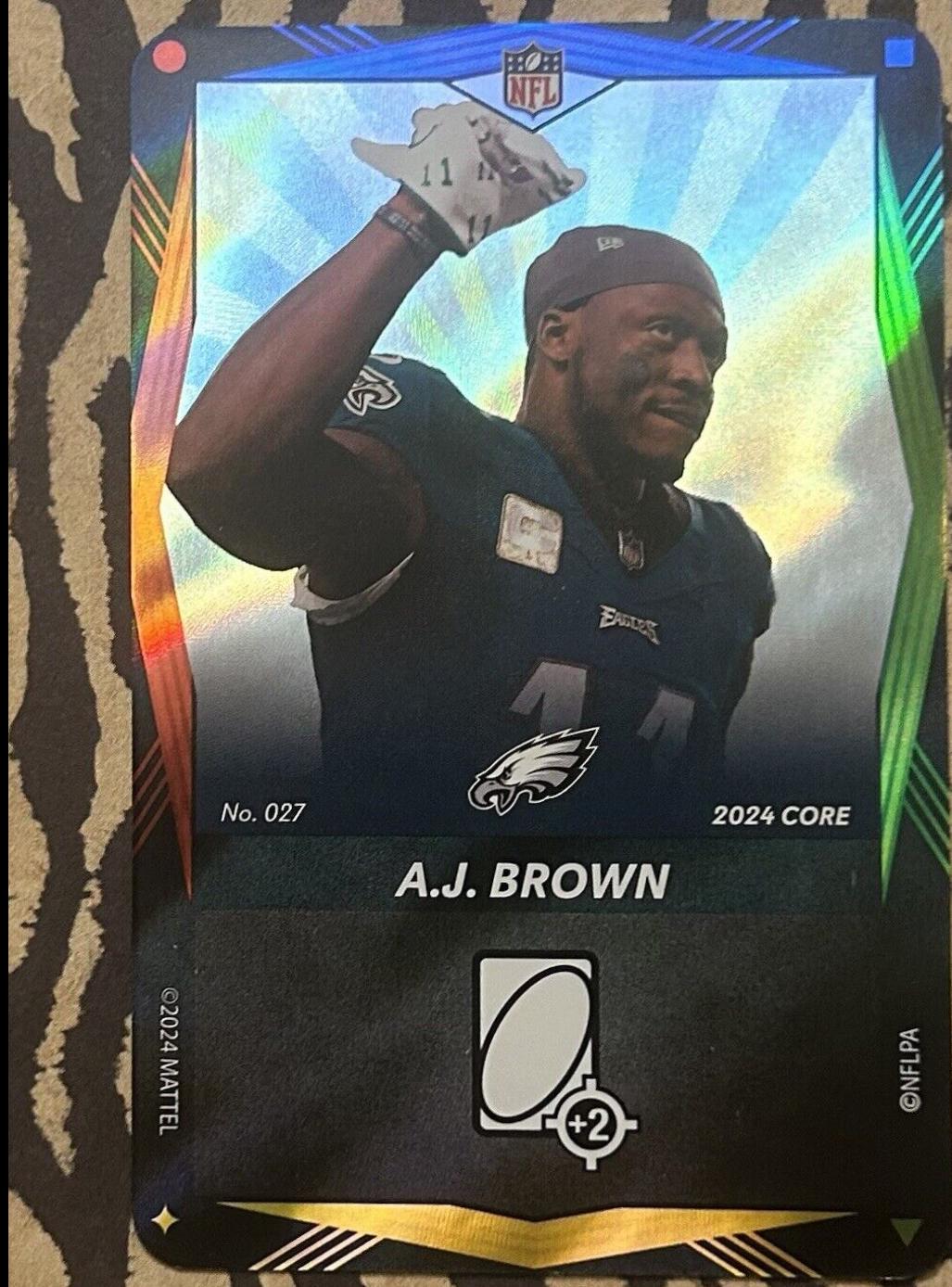 A.J. Brown [Wild Card Foil] #27