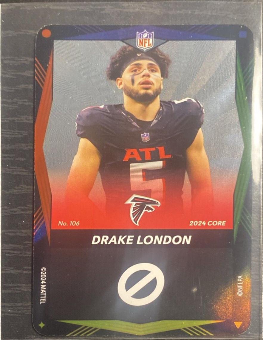 Drake London [Wild Card Foil] #106