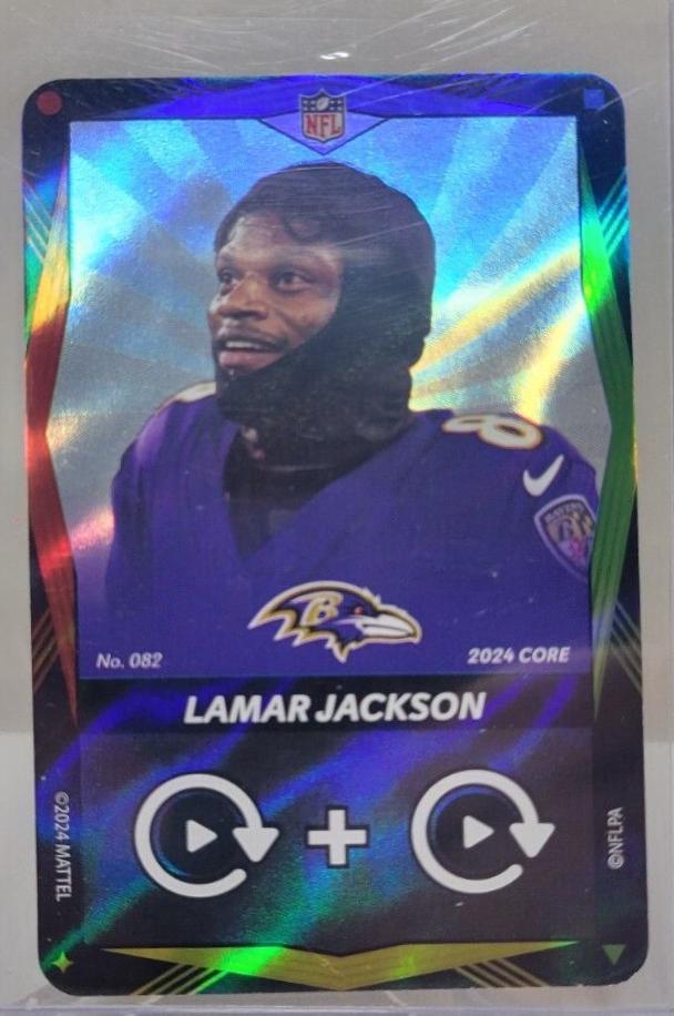Lamar Jackson [Wild Card Foil] #82