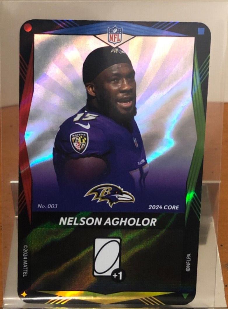 Nelson Agholor [Red Yellow Foil] #3