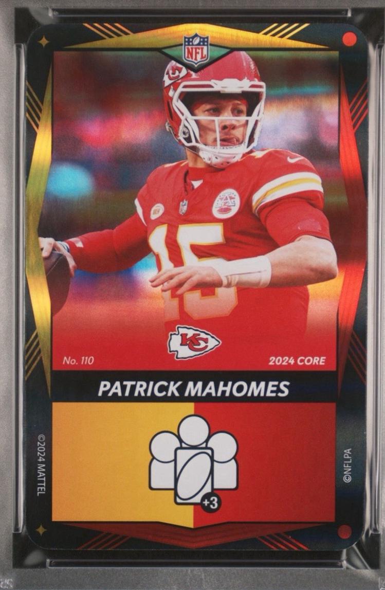 Patrick Mahomes [Red Yellow Foil] #110