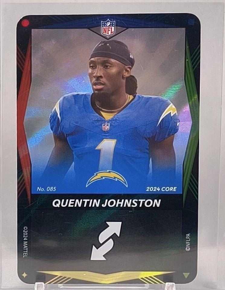 Quentin Johnston [Wild Card Foil] #85