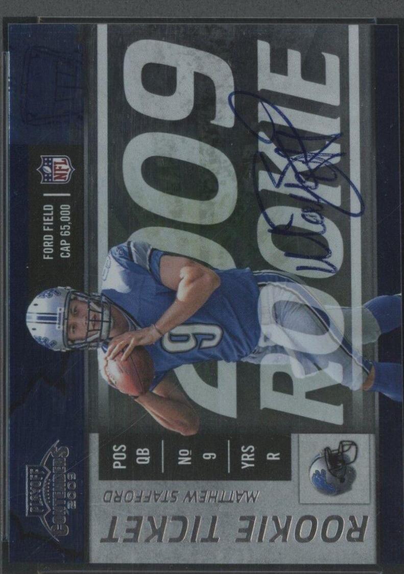 Matthew Stafford [College Rookie Ticket Autograph] #5
