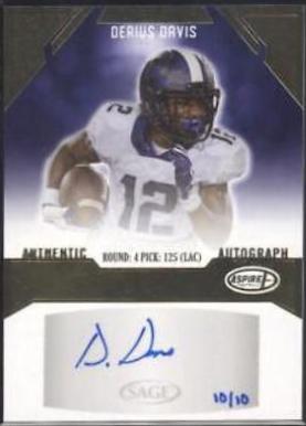 Derius Davis [Gold] #A-DD3
