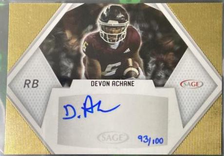 Devon Achane [Gold] #A-DA