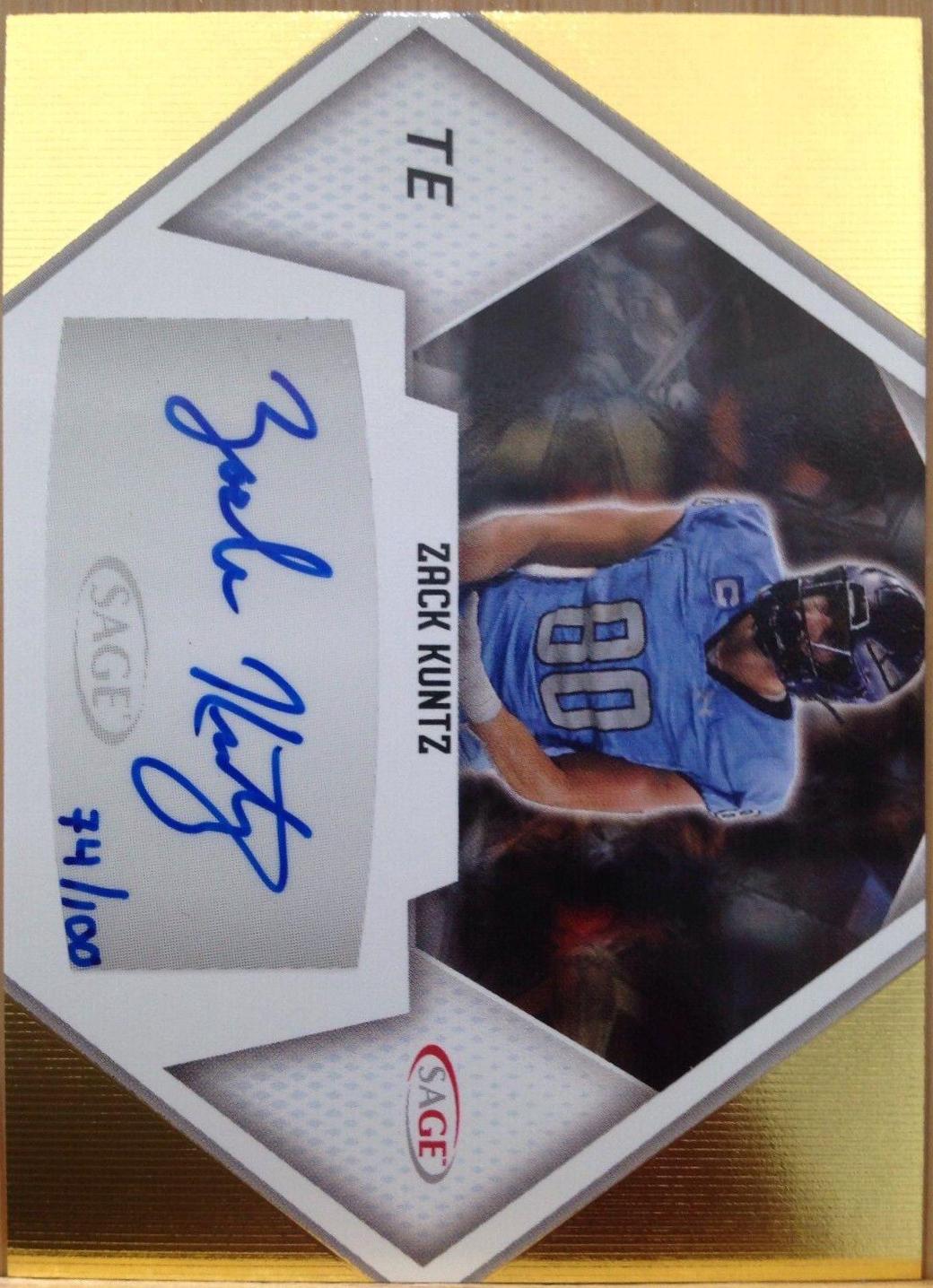 Zack Kuntz [Gold] #A-ZK