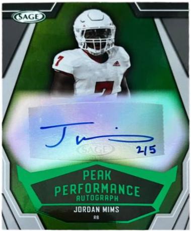 Jordan Mims [Green] #PKA-JM