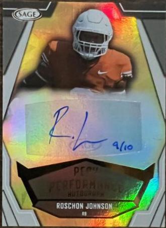 Roschon Johnson [Gold] #PKA-RJ