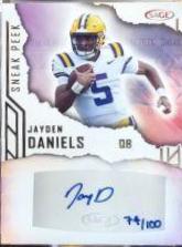 Jayden Daniels [Purple] #SPA-JD
