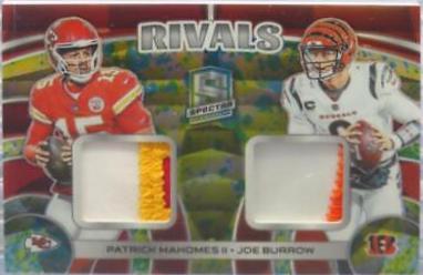 Patrick Mahomes II / Joe Burrow [Splatter Neon] #2