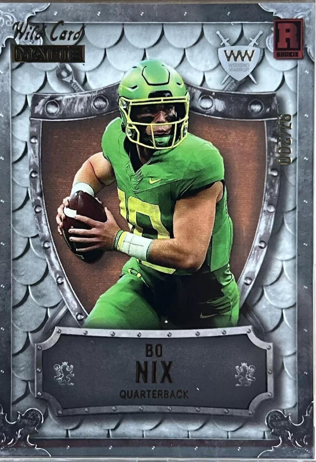 Bo Nix [Weekend Warrior] #WW-BN