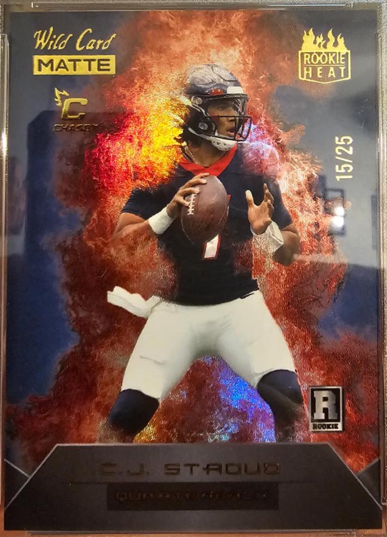 CJ Stroud [ Rookie Heat Blue] /25 #RH-CS