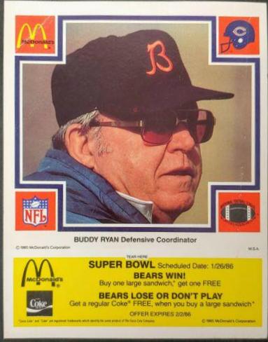 Buddy Ryan [Yellow]