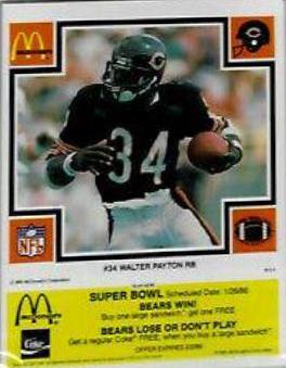 Walter Payton [Yellow] #34