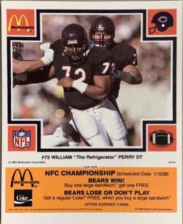 William Perry [Orange] #72