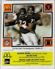 William Perry [Yellow] #72