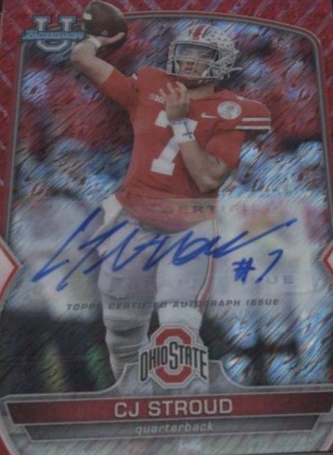 CJ Stroud [Autograph Red Shimmer] #100