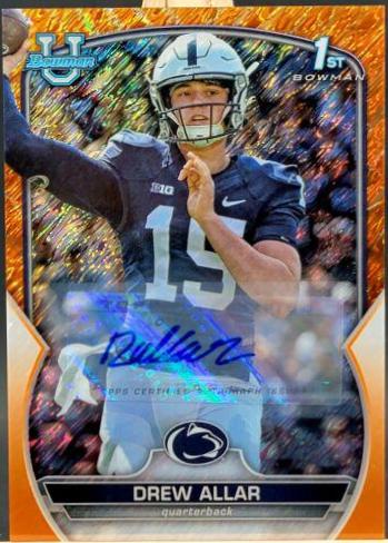 Drew Allar [Autograph Orange Shimmer] #59