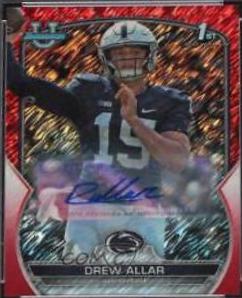 Drew Allar [Autograph Red Shimmer] #59
