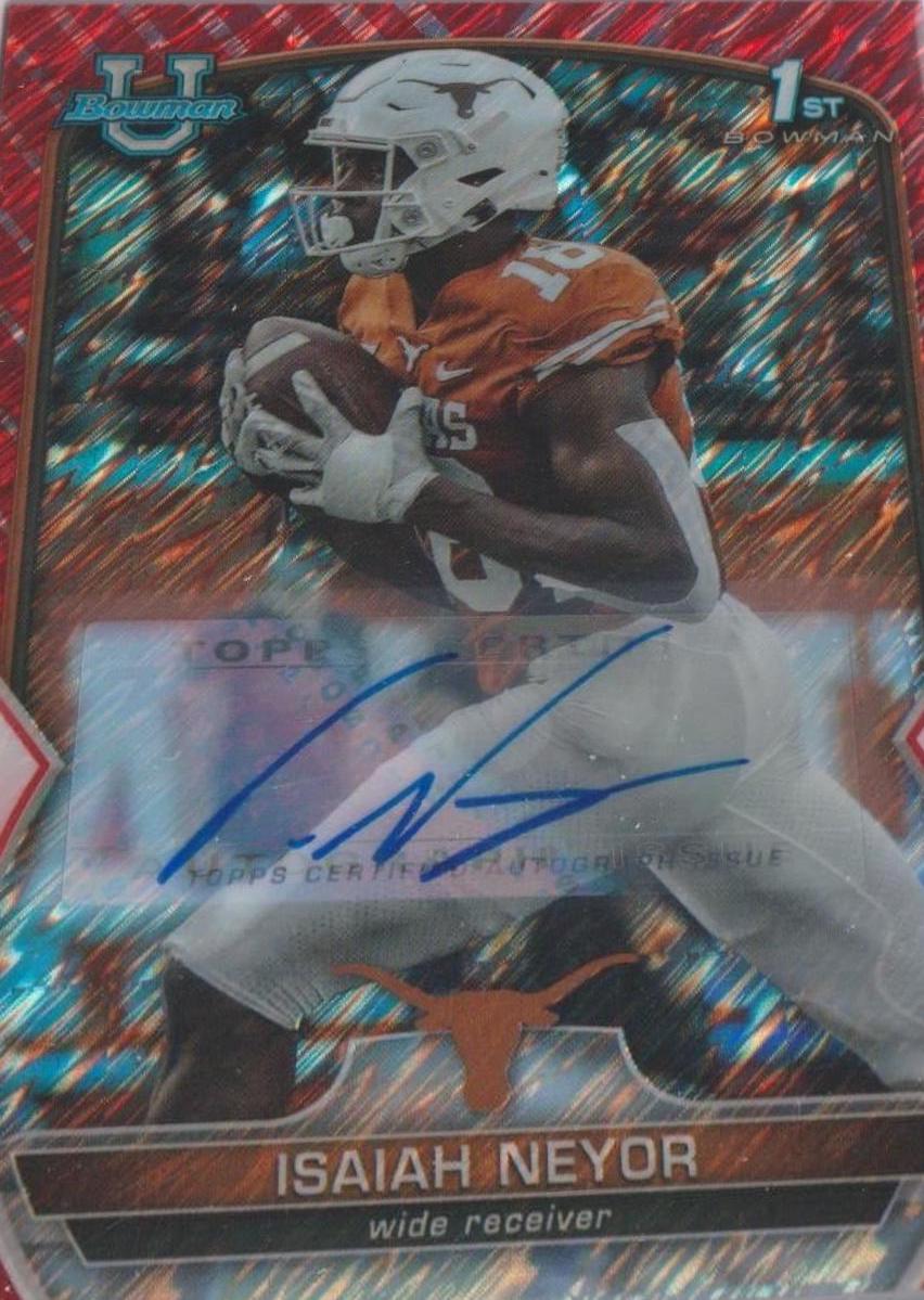 Isaiah Neyor [Autograph Red] #56