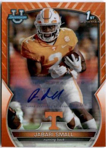 Jabari Small [Autograph Orange] #19