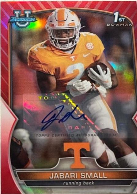 Jabari Small [Autograph Red] #19