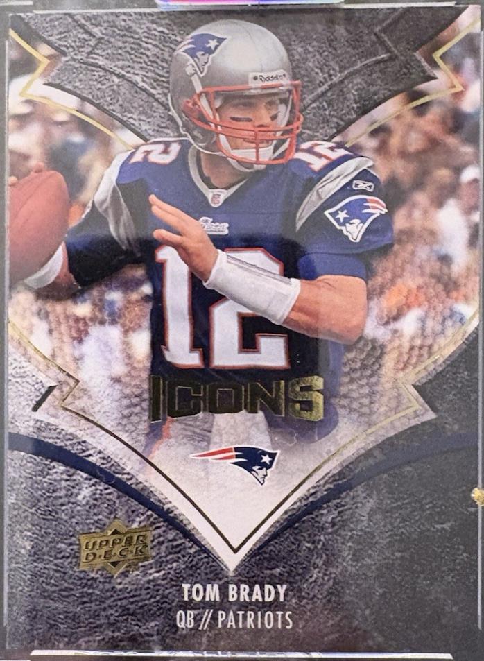 Tom Brady [Blue Die Cut] #58