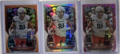 Josh Whyle [Autograph Orange Shimmer] #89
