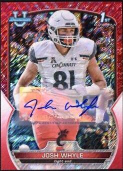 Josh Whyle [Autograph Red Shimmer] #89