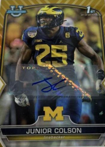 Junior Colson [Autograph Gold] #47