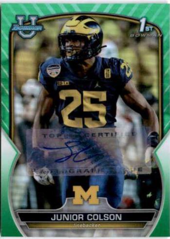 Junior Colson [Autograph Green] #47